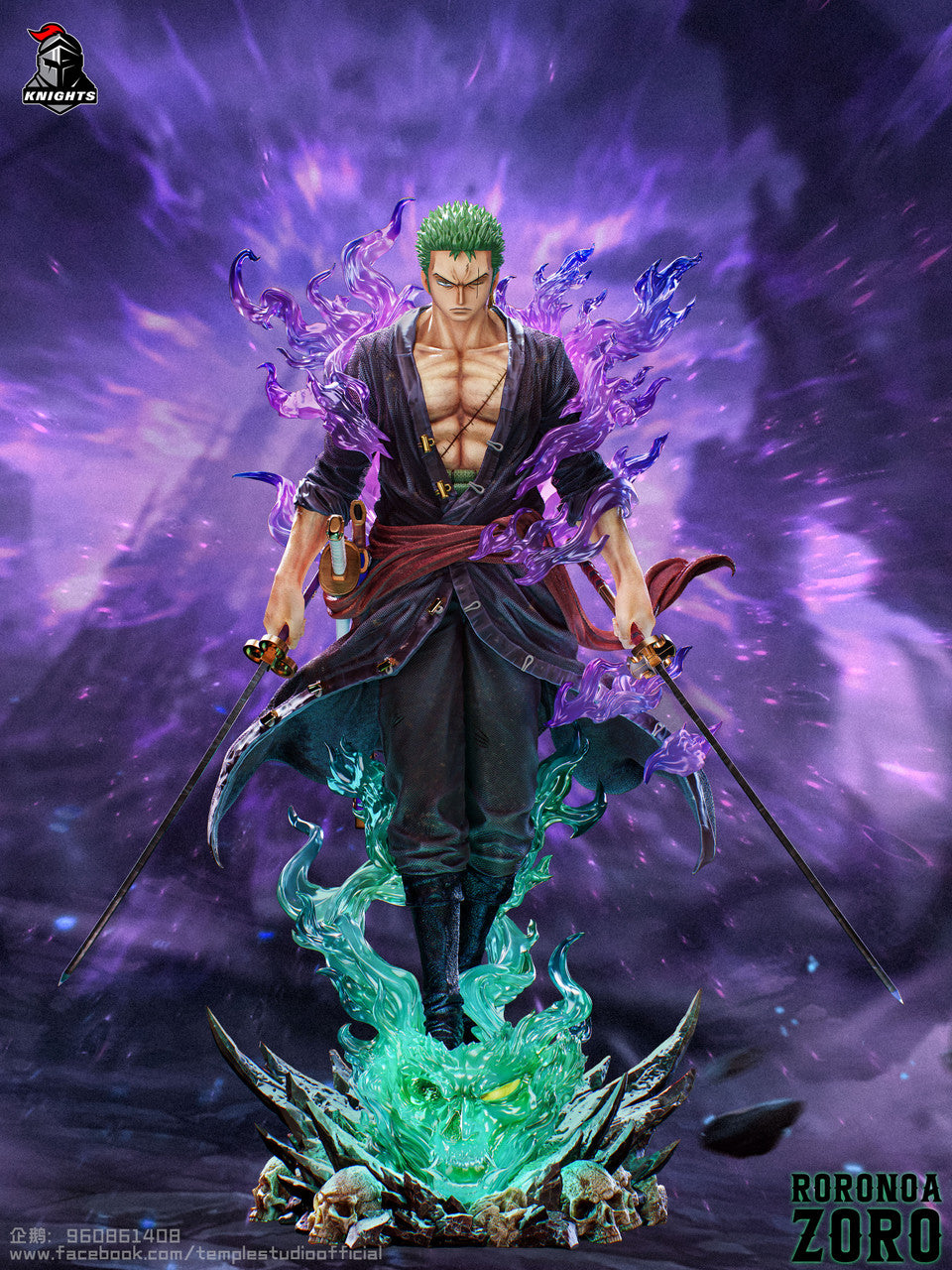 [PRE ORDER] One Piece - Temple Studio - Roronoa Zoro (Price does not include shipping - Please Read Description)