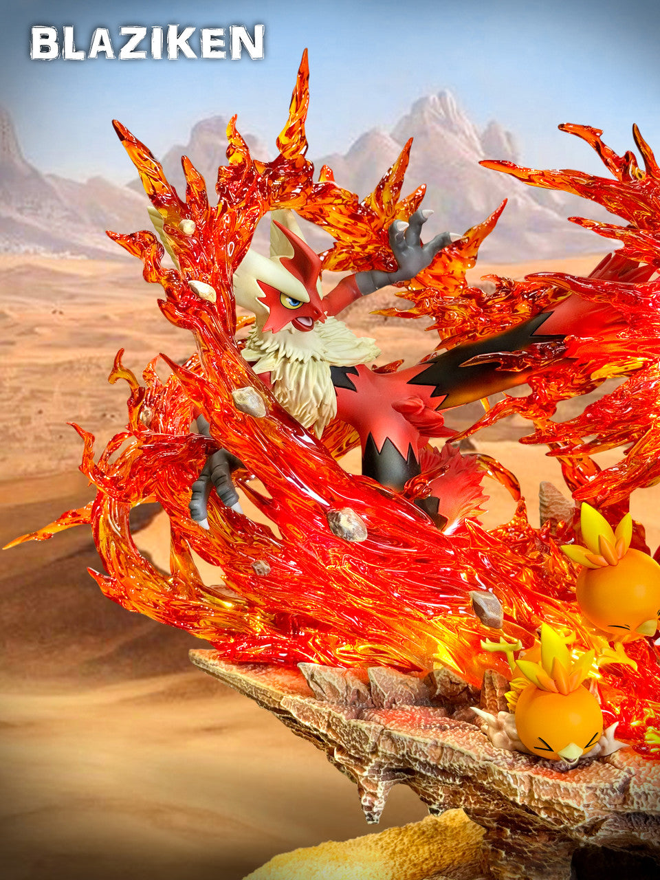 [PRE ORDER] Pokemon - PPAP Studio - Blaziken (Price does not include shipping - Please Read Description)