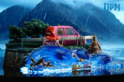 [PRE ORDER] Studio Ghibli - OPM Studio - Ponyo on the Cliff With LED (Price does not include shipping - Please Read Description)