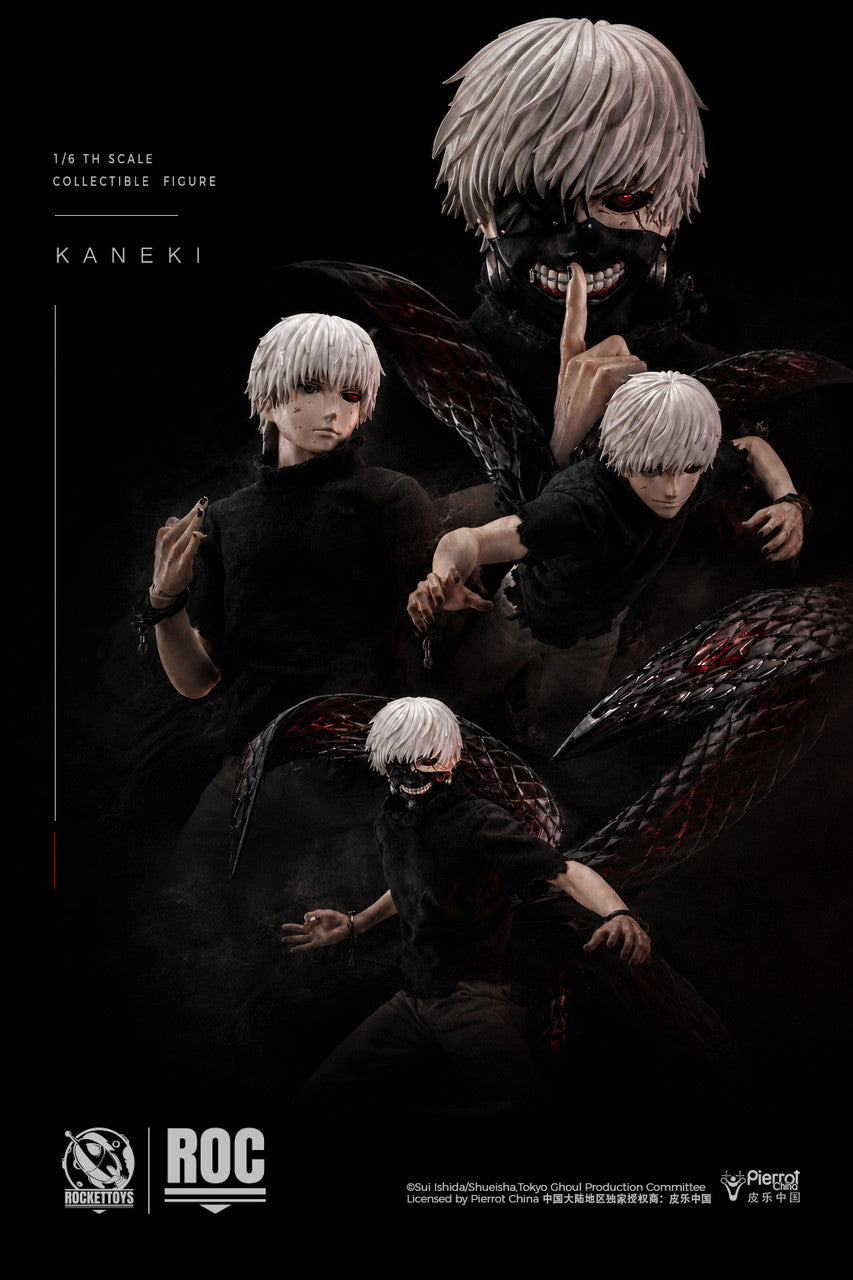 [PRE ORDER] Tokyo Ghoul - Rocket Toys Studio - Kaneki Ken PVC Action Figure Licensed (Price does not include shipping - Please Read Description)