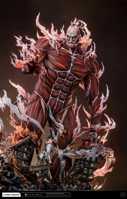 [PRE ORDER] Attack On Titan - Hertz Studio - Bertholdt Hoover & Colossal Titan (Price does not include shipping - Please Read Description)