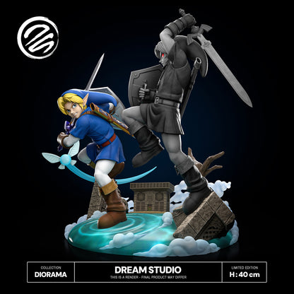 [PRE ORDER] The Legend of Zelda - Dream Studio - Link Vs Dark Link (Price does not include shipping - Please Read Description)