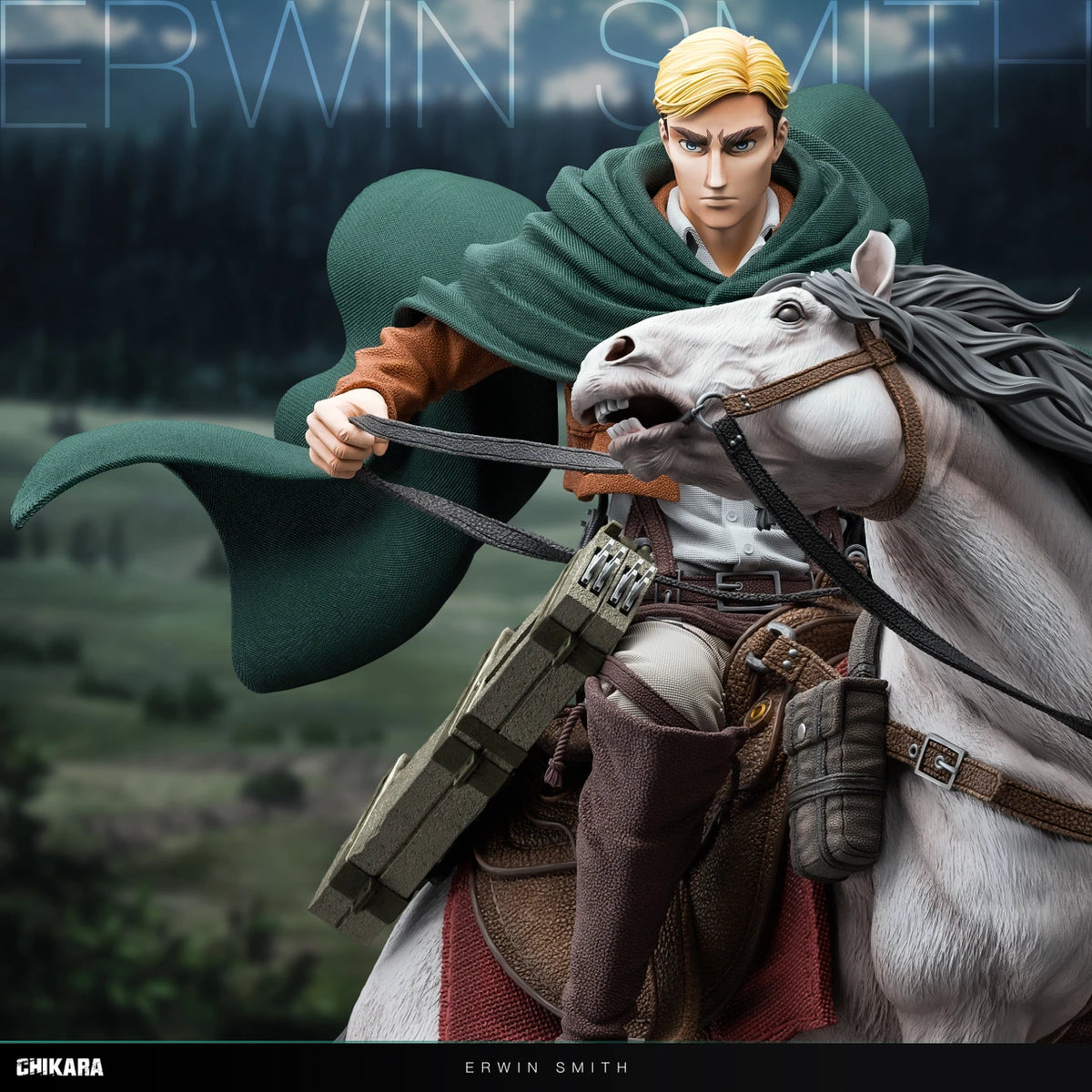 [PRE ORDER] Attack On Titan - Chikara Studio - Erwin Smith (Price does not include shipping - Please Read Description)