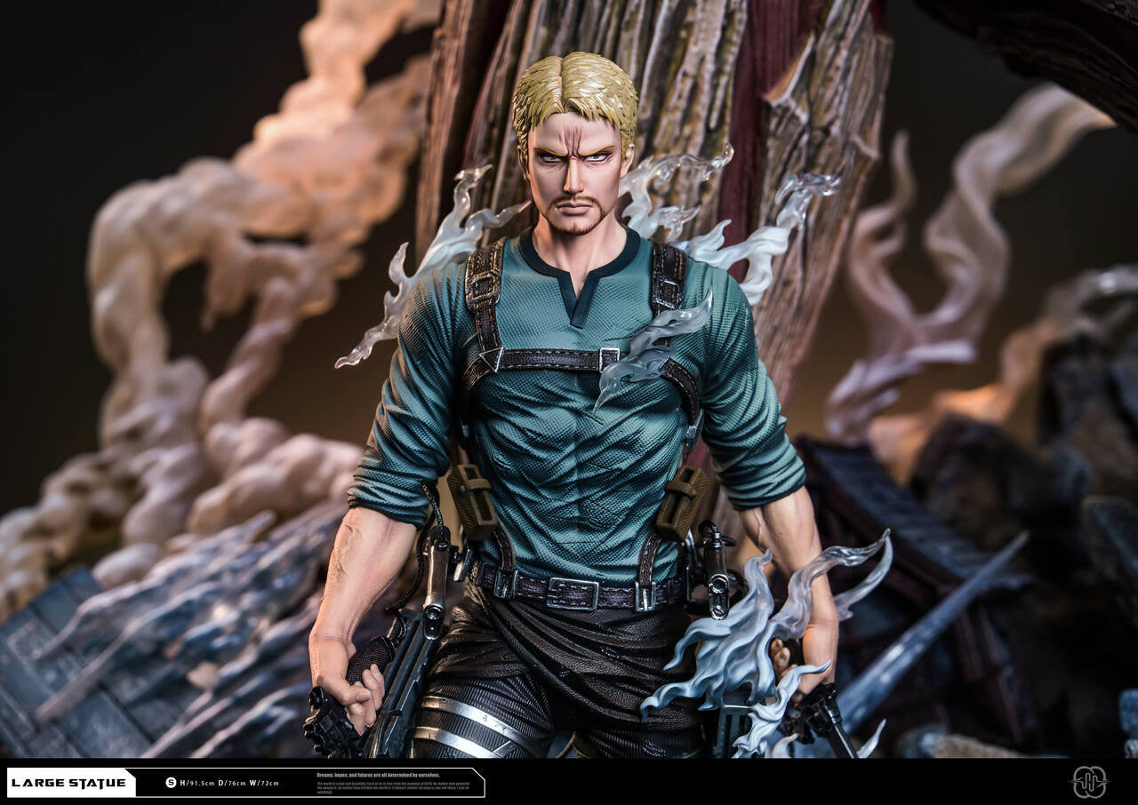 [PRE ORDER] Attack On Titan - Hertz Studio - The Armored Titan & Reiner (Price does not include shipping - Please Read Description)
