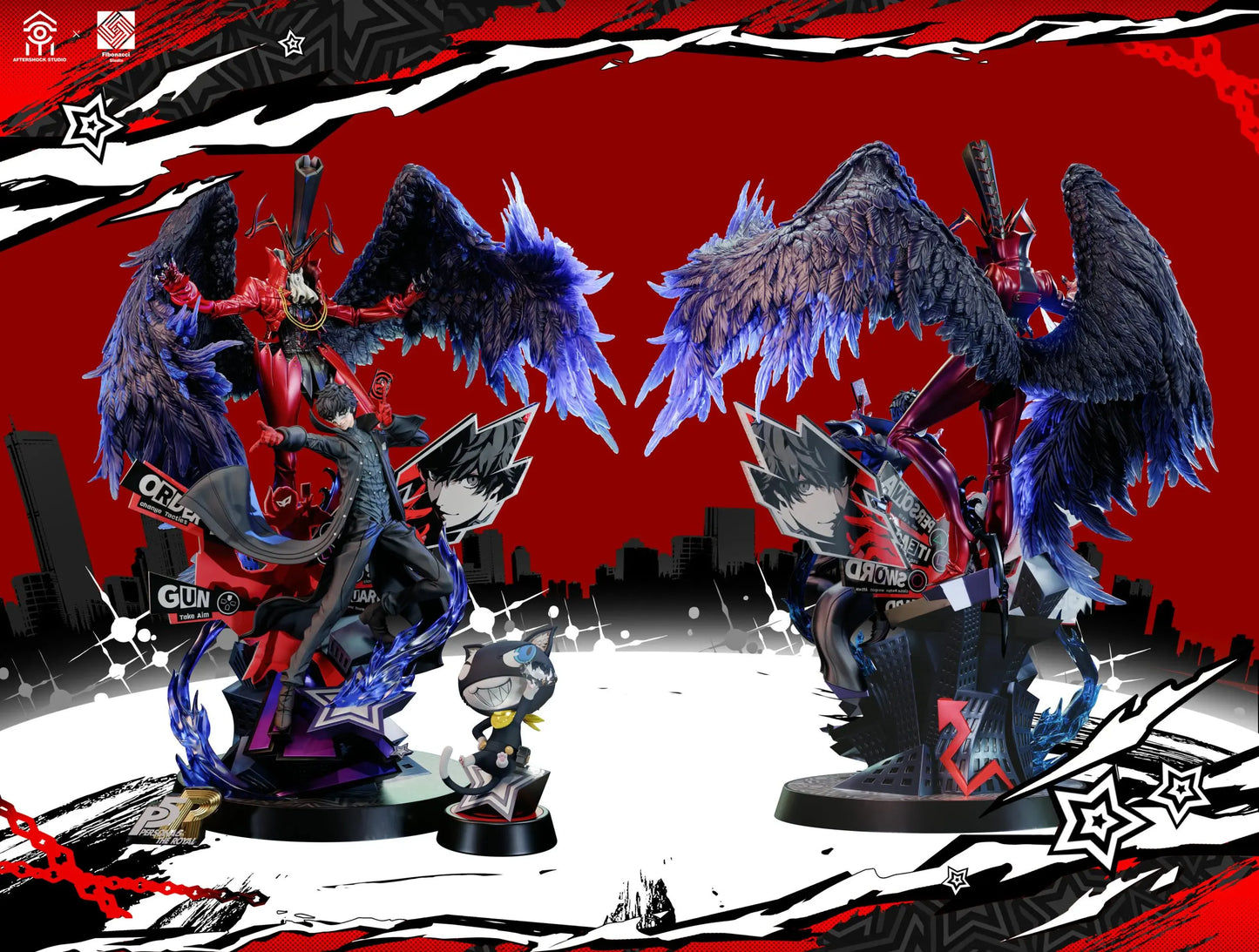 [PRE ORDER] Persona - Aftershock Studio & Fibonacci Studio - Persona 5 Royal Ren Amamiya Joker & Arsène (Price does not include shipping - Please Read Description)