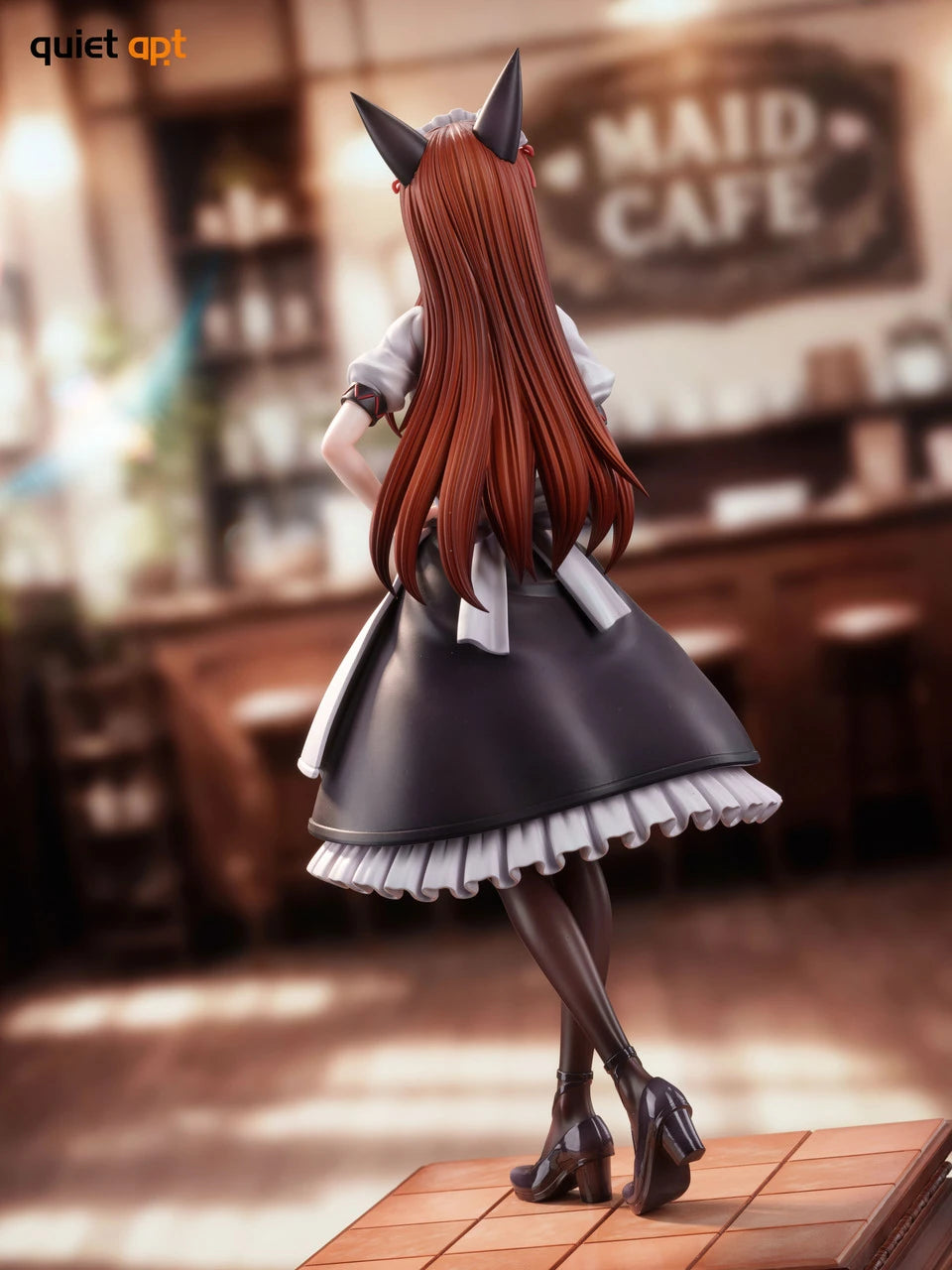 [PRE ORDER] Steins Gate - QuietArt Studio - Makise Kurisu Maid Suit (Price does not include shipping - Please Read Description)
