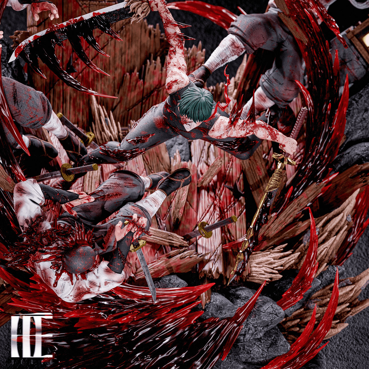 [PRE ORDER] Jujutsu Kaisen - Heroe Collectibles studio Studio - Maki Zenin (Price does not include shipping - Please Read Description)