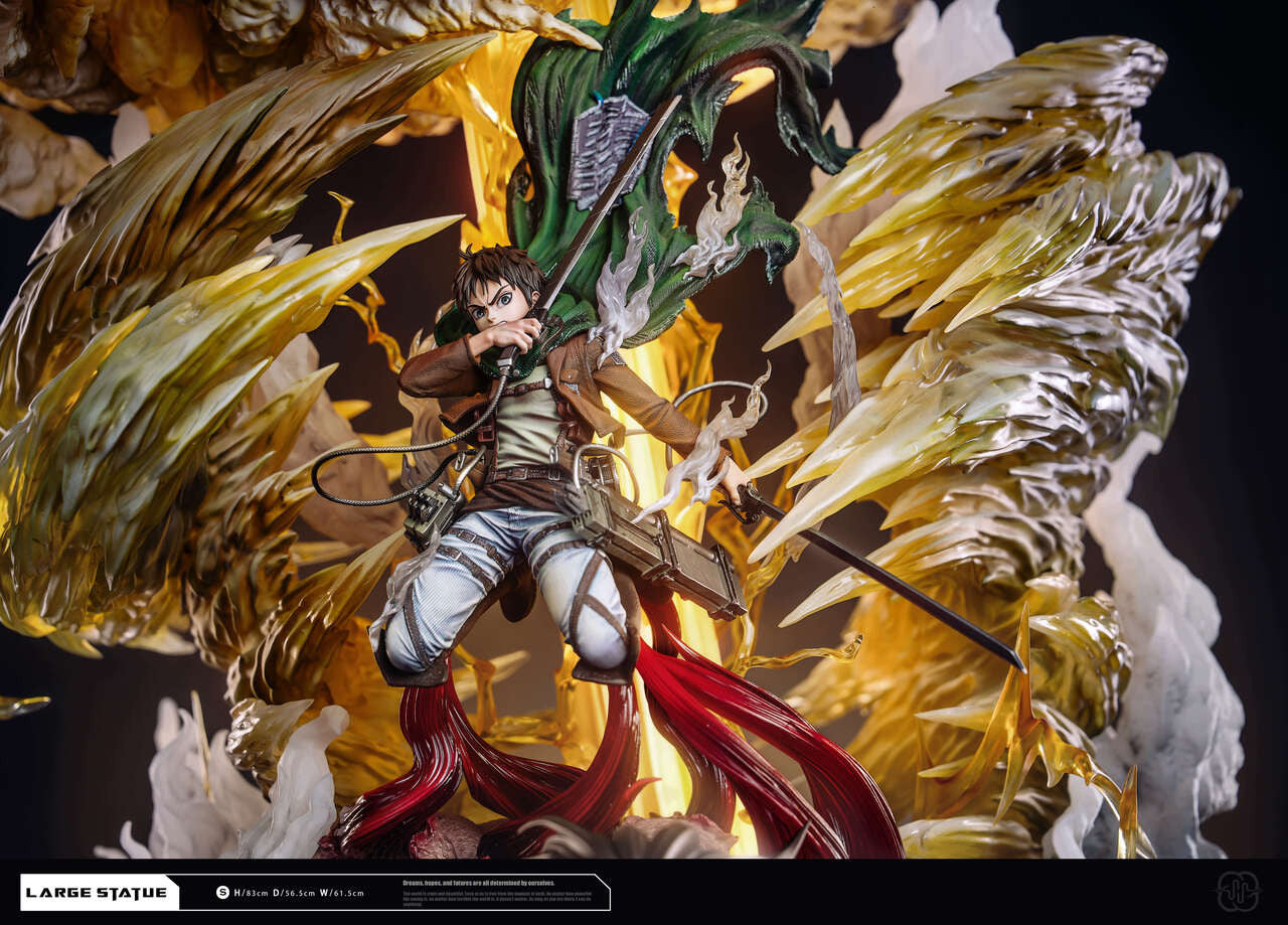 [PRE ORDER] Attack On Titan - Hertz Studio - Eren Jaeger & Attack Titan (Price does not include shipping - Please Read Description)