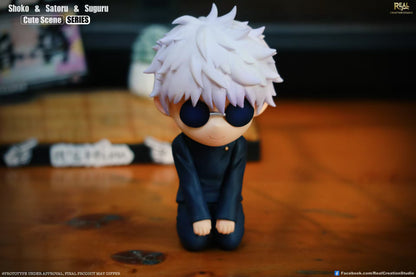 [PRE ORDER] Jujutsu Kaisen - Real Creations Studio - Chibi Ieiri Shoko & Gojo Satoru & Geto Suguru (Price does not include shipping - Please Read Description)