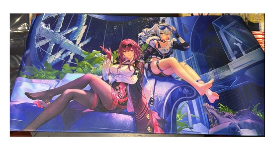 Honkai Star Rail HSR - Kafka and Silver Wolf Style 3 Mousepad