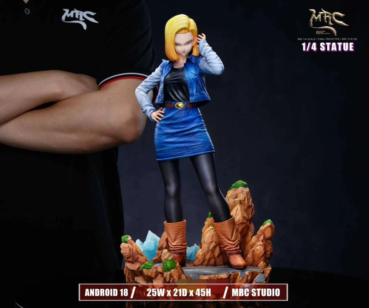 [PRE ORDER] Dragon Ball - MRC Studio - Life Size 1:1 Android 18 (Price does not include shipping - Please Read Description)