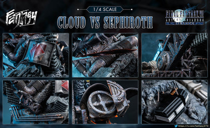 [PRE ORDER] Final Fantasy - Fantasy Studio - Cloud Vs Sephiroth 1/4th Scale (Price does not include shipping - Please Read Description)