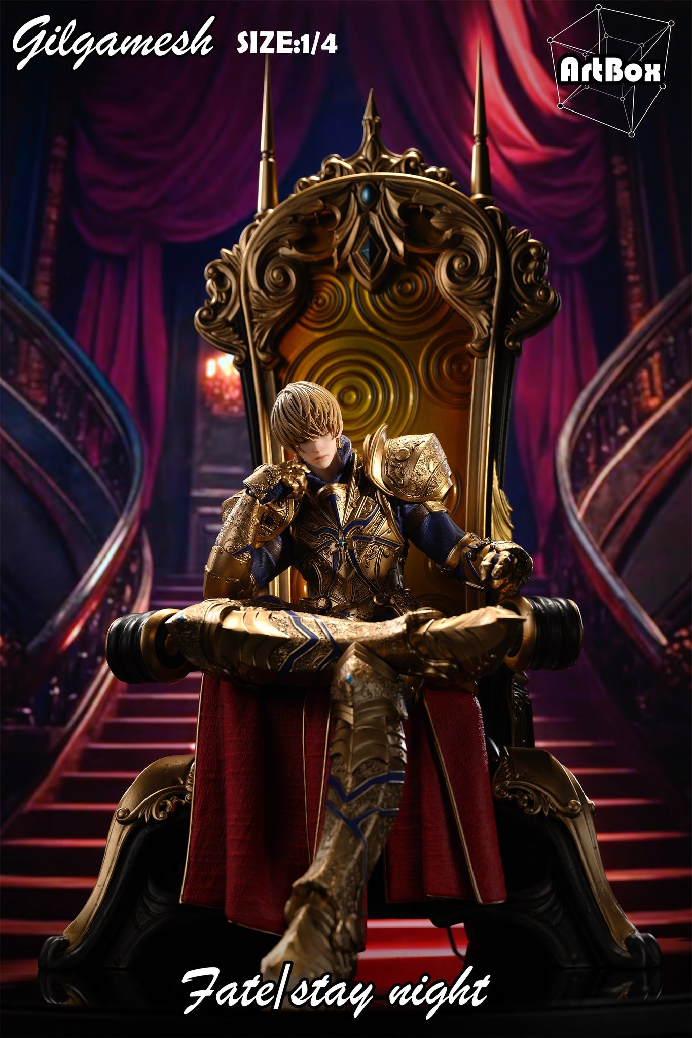 [PRE ORDER] Fate - ArtBox Studio - Gilgamesh 1/4th Scale (Price does not include shipping - Please Read Description)