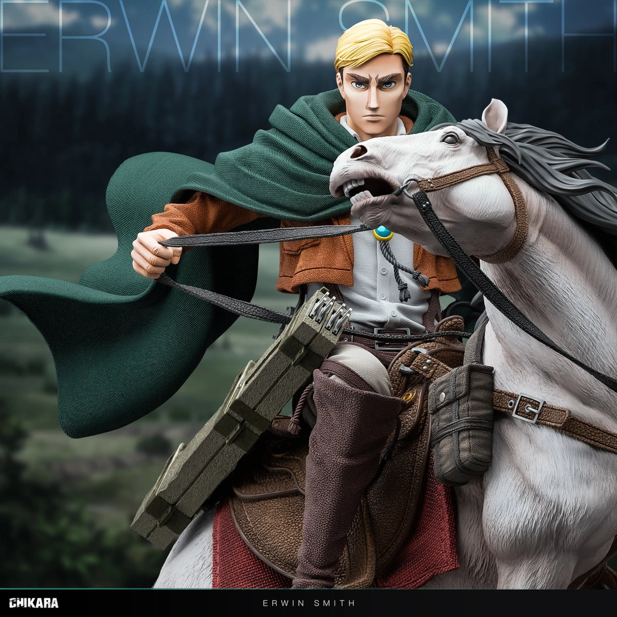 [PRE ORDER] Attack On Titan - Chikara Studio - Erwin Smith (Price does not include shipping - Please Read Description)