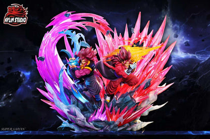 [PRE ORDER] Dragon Ball - Kylin Studio - SS4 Gogeta & Vegito (Price does not include shipping - Please Read Description)