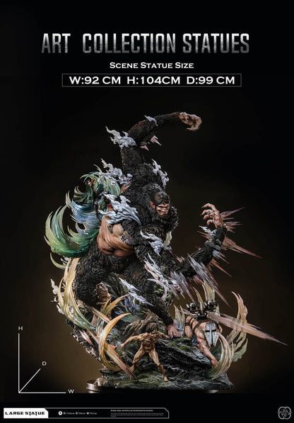 [PRE ORDER] Attack On Titan - Hertz Studio - Beast Titan (Price does not include shipping - Please Read Description)