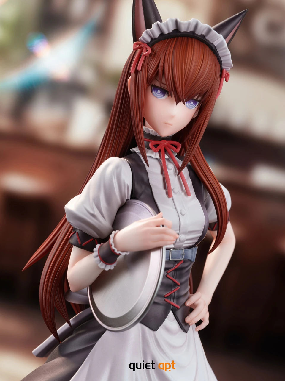 [PRE ORDER] Steins Gate - QuietArt Studio - Makise Kurisu Maid Suit (Price does not include shipping - Please Read Description)