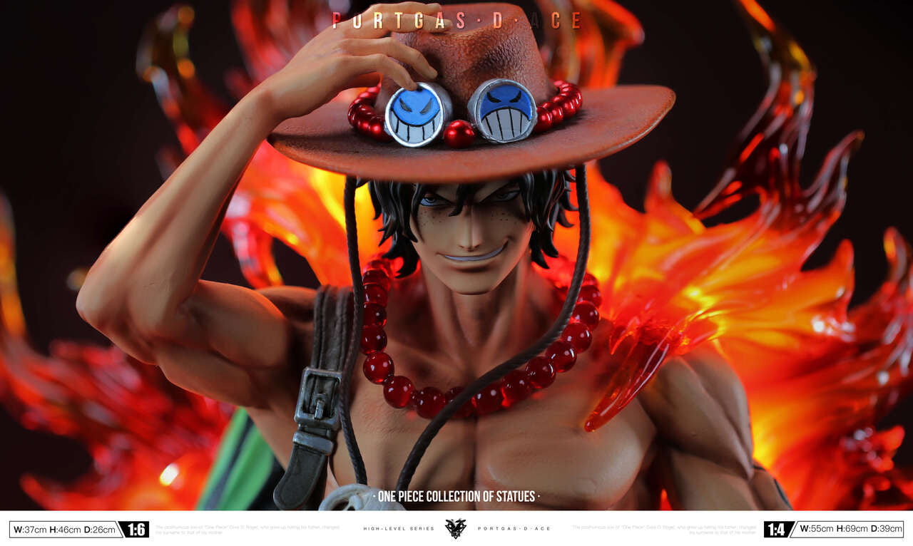 [PRE ORDER] One Piece - Okr Studio - Portgas D. Ace (Price does not include shipping - Please Read Description)