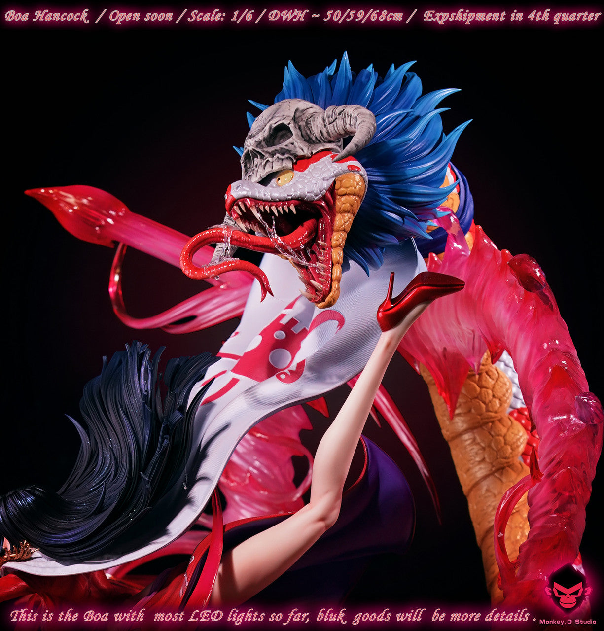 [PRE ORDER] One Piece - Monkey D Studio - Boa Hancock (Price does not include shipping - Please Read Description)
