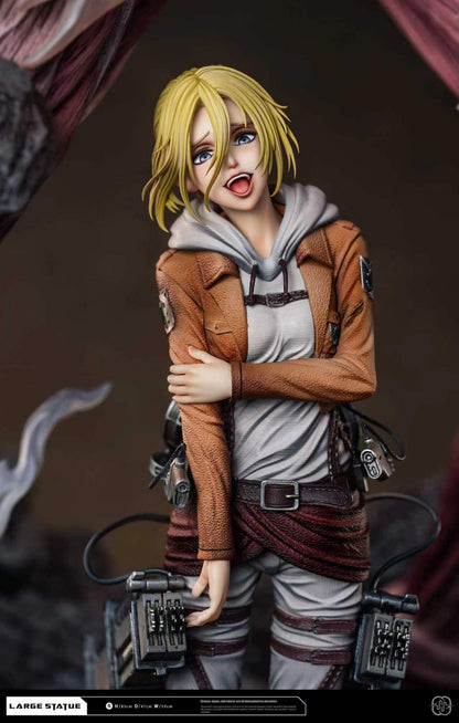[PRE ORDER] Attack On Titan - Hertz Studio - Annie Leonhart & Female Titan (Price does not include shipping - Please Read Description)