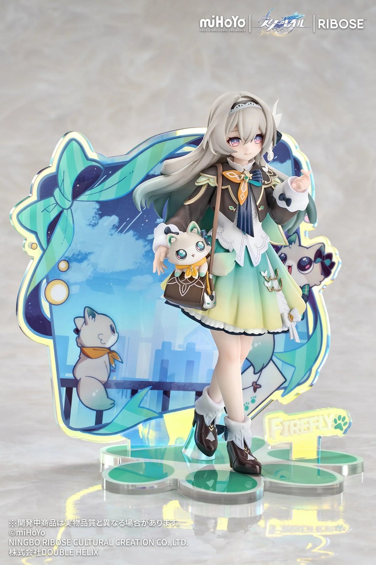 [PRE ORDER] Honkai Star Rail - RIBOSE - Chibi Cat Series Firefly PVC Figure Licensed (Price does not include shipping - Please Read Description)