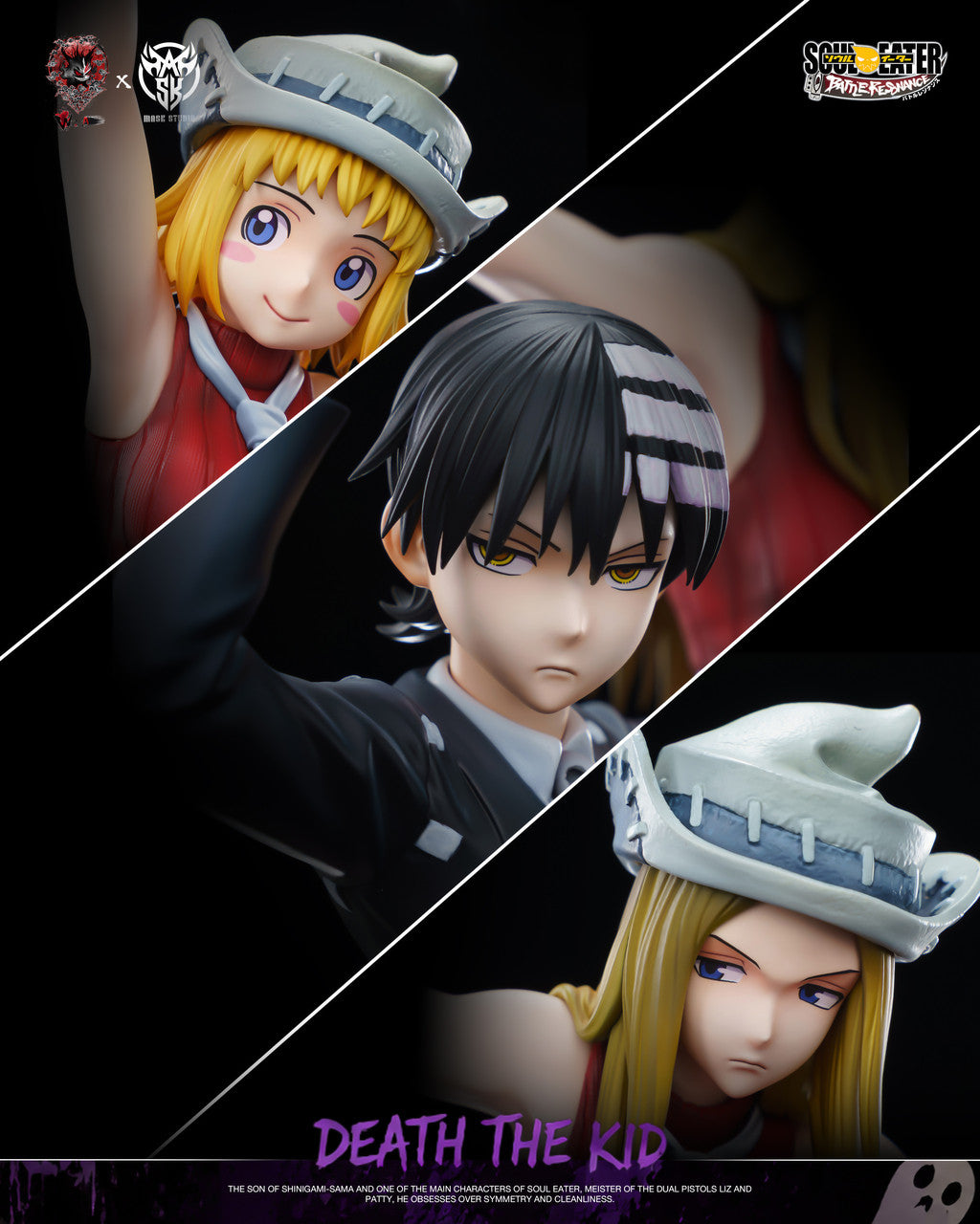 [PRE ORDER] Soul Eater - Mask Studio - Death the Kid (Price does not include shipping - Please Read Description)