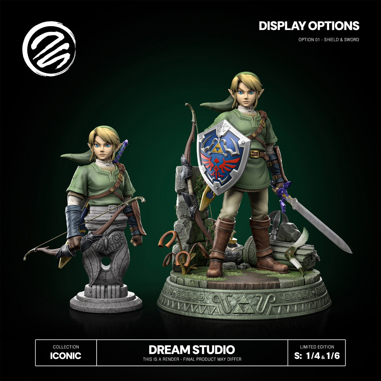 [PRE ORDER] The Legend of Zelda - Dream Studio - Link TP (Price does not include shipping - Please Read Description)