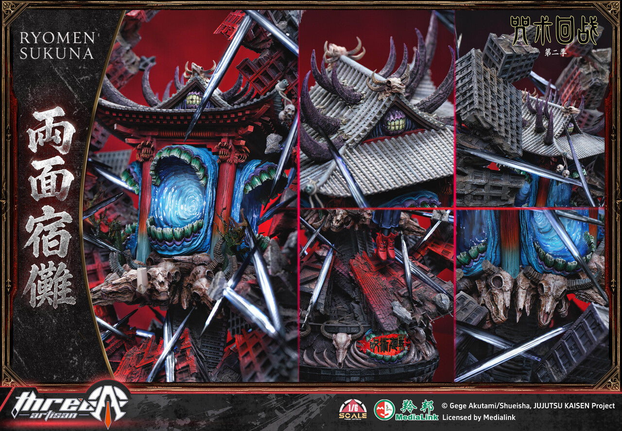 [PRE ORDER] Jujutsu Kaisen - Three Artisan Studio - Ryomen Sukuna (Price does not include shipping - Please Read Description)