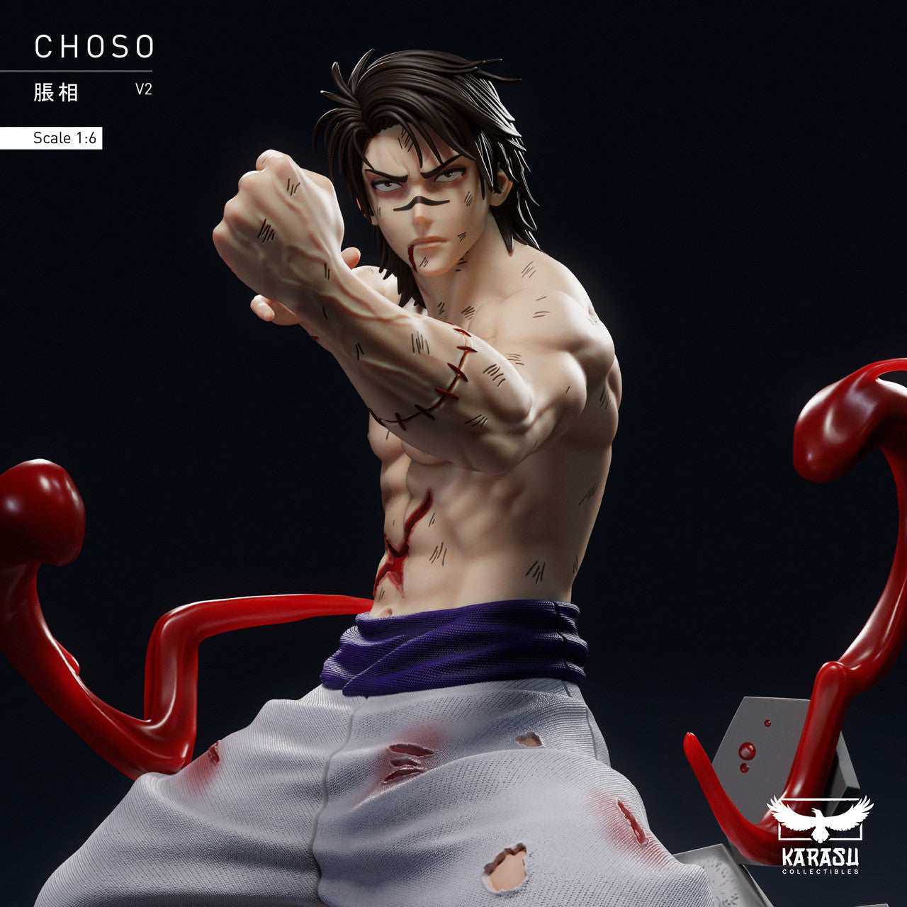 [PRE ORDER] Jujutsu Kaisen - Karasu Collectibles Studio - Choso Kamo (Price does not include shipping - Please Read Description)