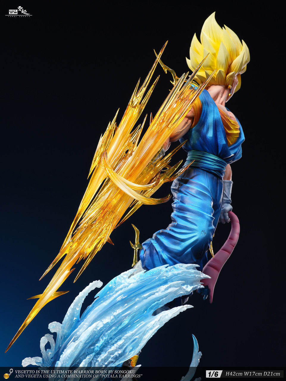 [PRE ORDER] Dragon Ball - YunQi Studio - Vegetto (Vegito) 1/6th Scale (Price does not include shipping - Please Read Description)