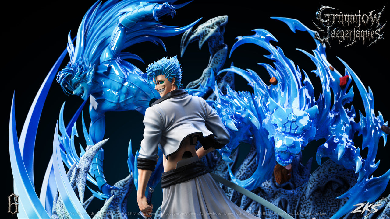 [PRE ORDER] Bleach - Zenkai Studio - Grimmjow Jaegerjaquez (Price does not include shipping - Please Read Description)