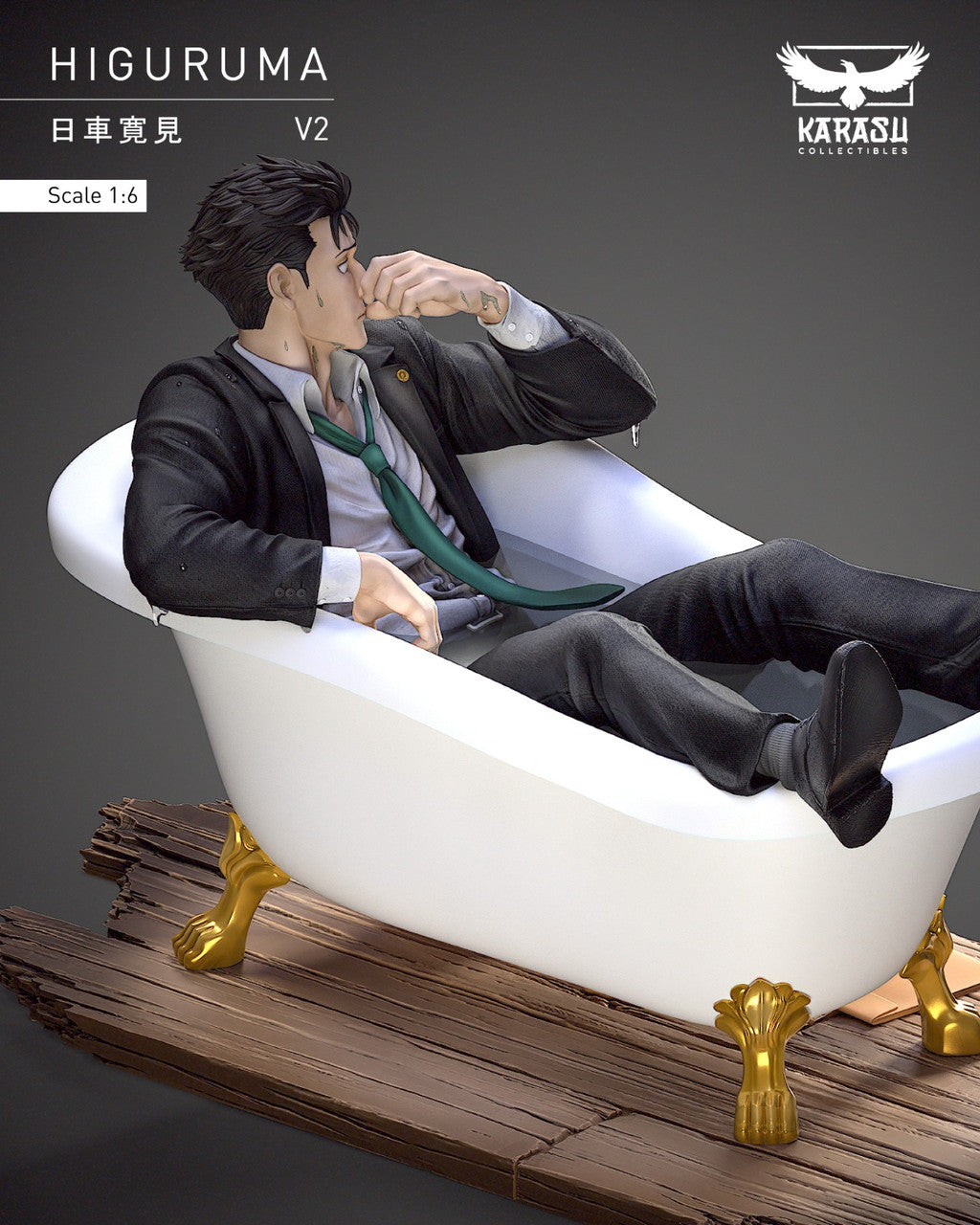 [PRE ORDER] Jujutsu Kaisen - Karasu Collectibles Studio - Higuruma 2.0 (Price does not include shipping - Please Read Description)