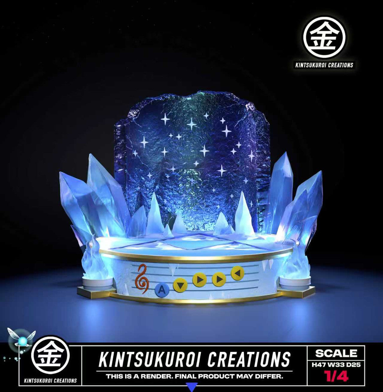 [PRE ORDER] The Legend of Zelda - Kintsukuroi Creations Studio - Link And Sheik (Price does not include shipping - Please Read Description)