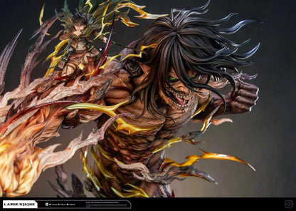 [PRE ORDER] Attack On Titan - Hertz Studio - Attack Titan & Female Titan (Price does not include shipping - Please Read Description)