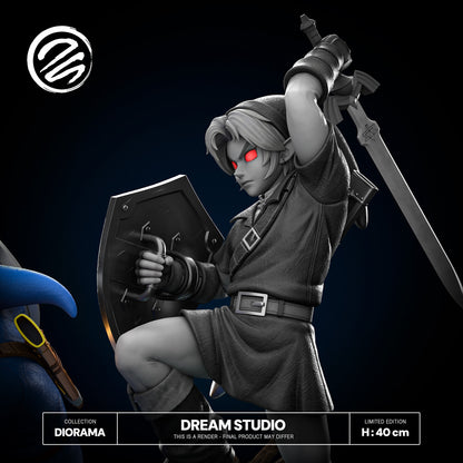 [PRE ORDER] The Legend of Zelda - Dream Studio - Link Vs Dark Link (Price does not include shipping - Please Read Description)