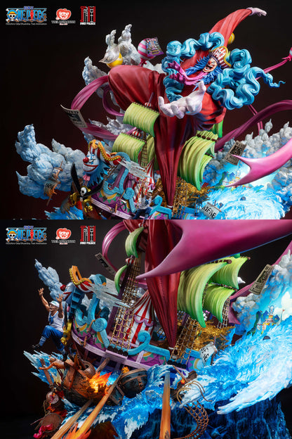 [PRE ORDER] One Piece - Jimei Palace Studio - New Yonko Buggy (Price does not include shipping - Please Read Description)