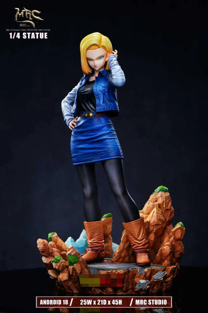 [PRE ORDER] Dragon Ball - MRC Studio - Life Size 1:1 Android 18 (Price does not include shipping - Please Read Description)
