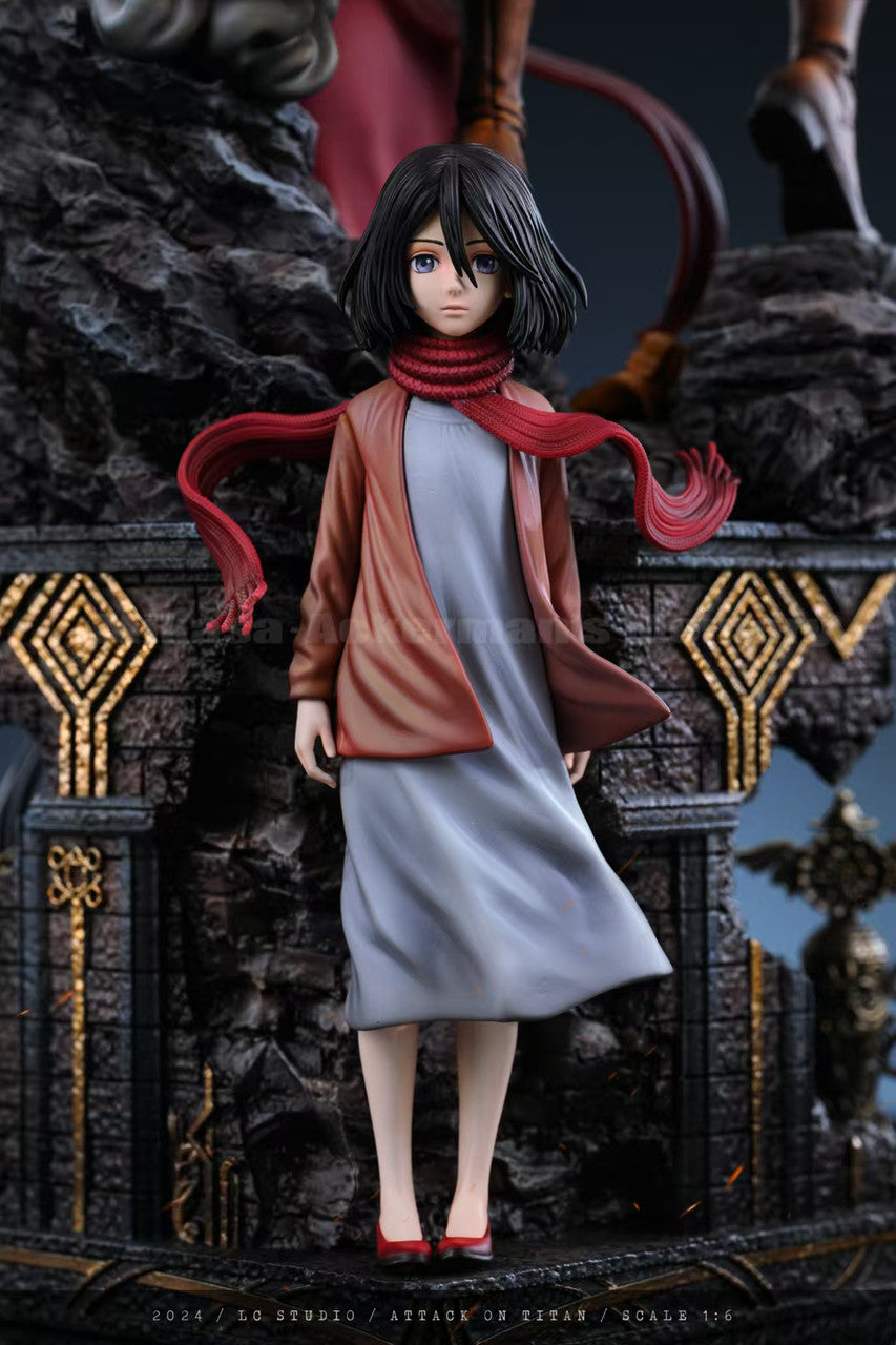 [PRE ORDER] Attack On Titan - LC Studio - Mikasa Ackerman Memory (Price does not include shipping - Please Read Description)