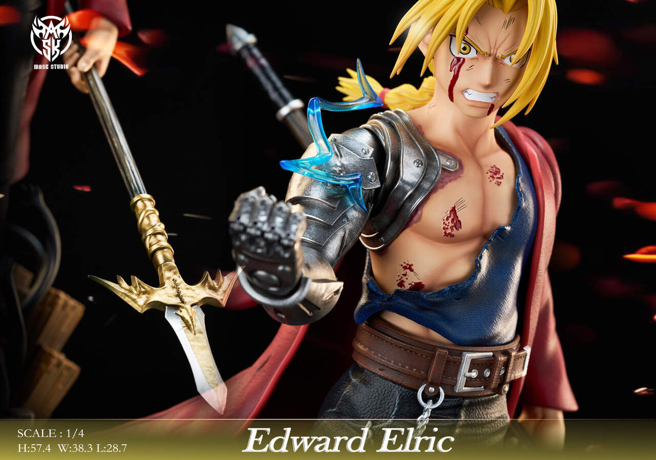 [PRE ORDER] FullMetal Alchemist FMA - Mask Studio - Edward Elric (Price does not include shipping - Please Read Description)