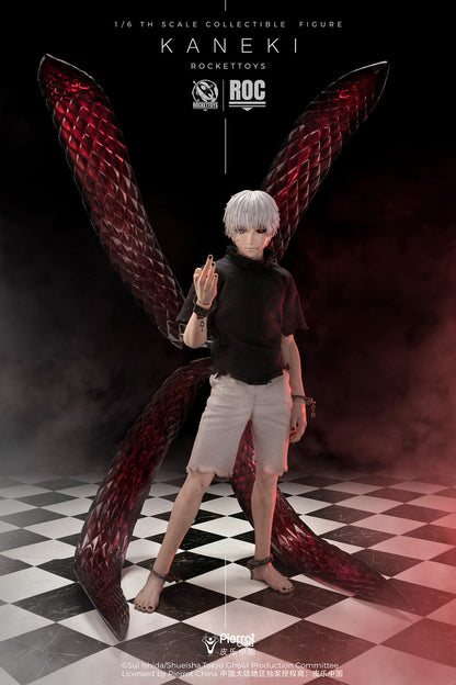 [PRE ORDER] Tokyo Ghoul - Rocket Toys Studio - Kaneki Ken PVC Action Figure Licensed (Price does not include shipping - Please Read Description)
