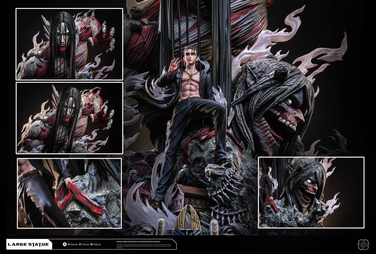 [PRE ORDER] Attack On Titan - Hertz Studio - Eren Jaeger (Price does not include shipping - Please Read Description)