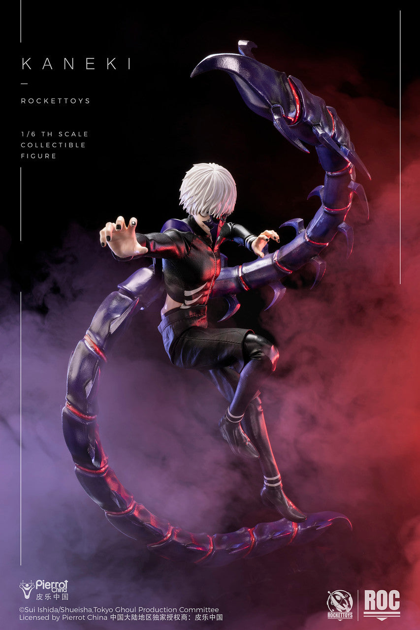 [PRE ORDER] Tokyo Ghoul - Rocket Toys Studio - Kaneki Ken Combat Suit PVC Action Figure Licensed (Price does not include shipping - Please Read Description)