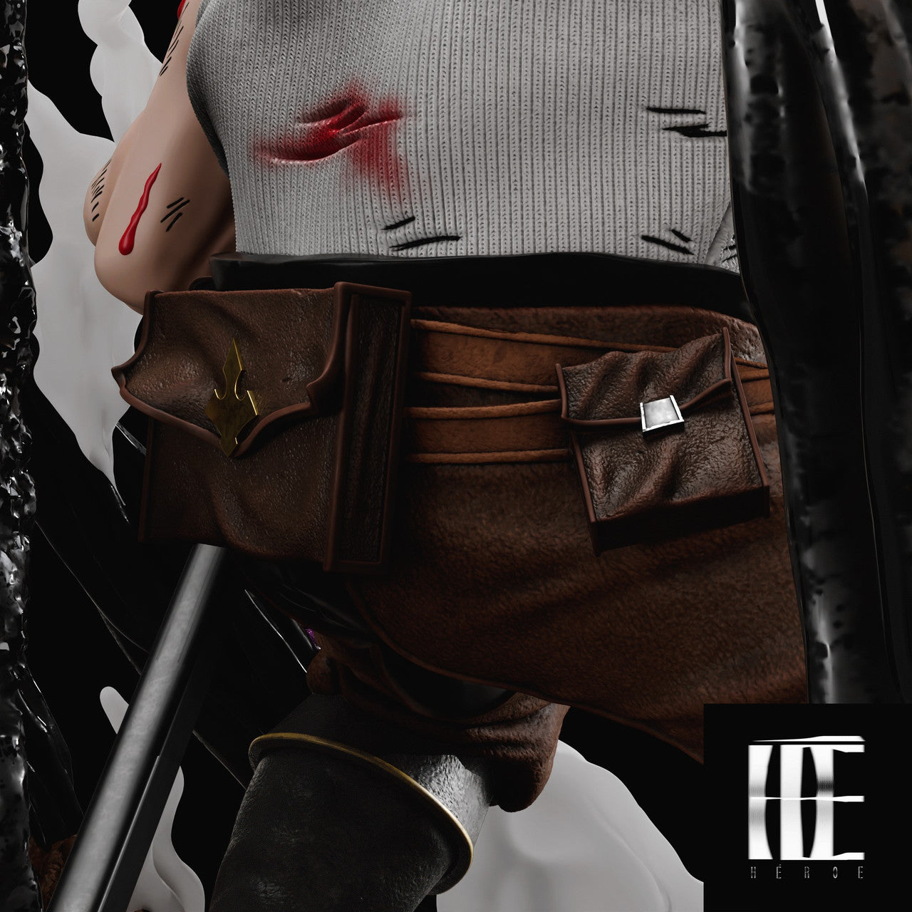 [PRE ORDER] Black Clover - Heroe Collectibles Studio - Yami (Price does not include shipping - Please Read Description)