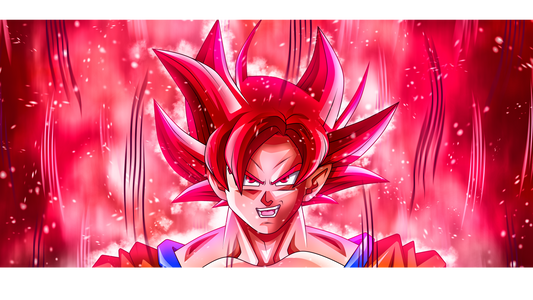 Dragon Ball - Super Saiyan God Goku  Mousepad