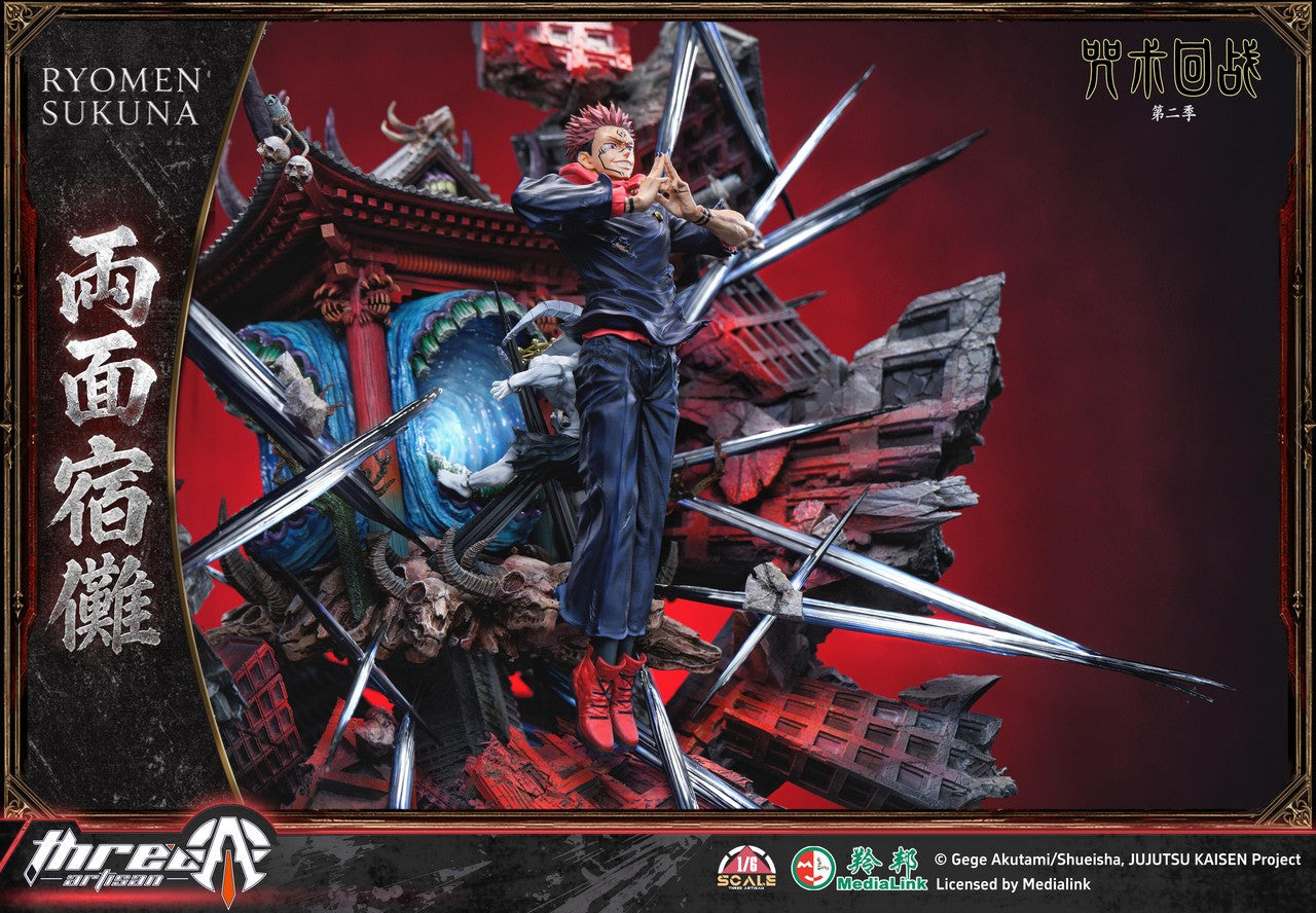 [PRE ORDER] Jujutsu Kaisen - Three Artisan Studio - Ryomen Sukuna (Price does not include shipping - Please Read Description)
