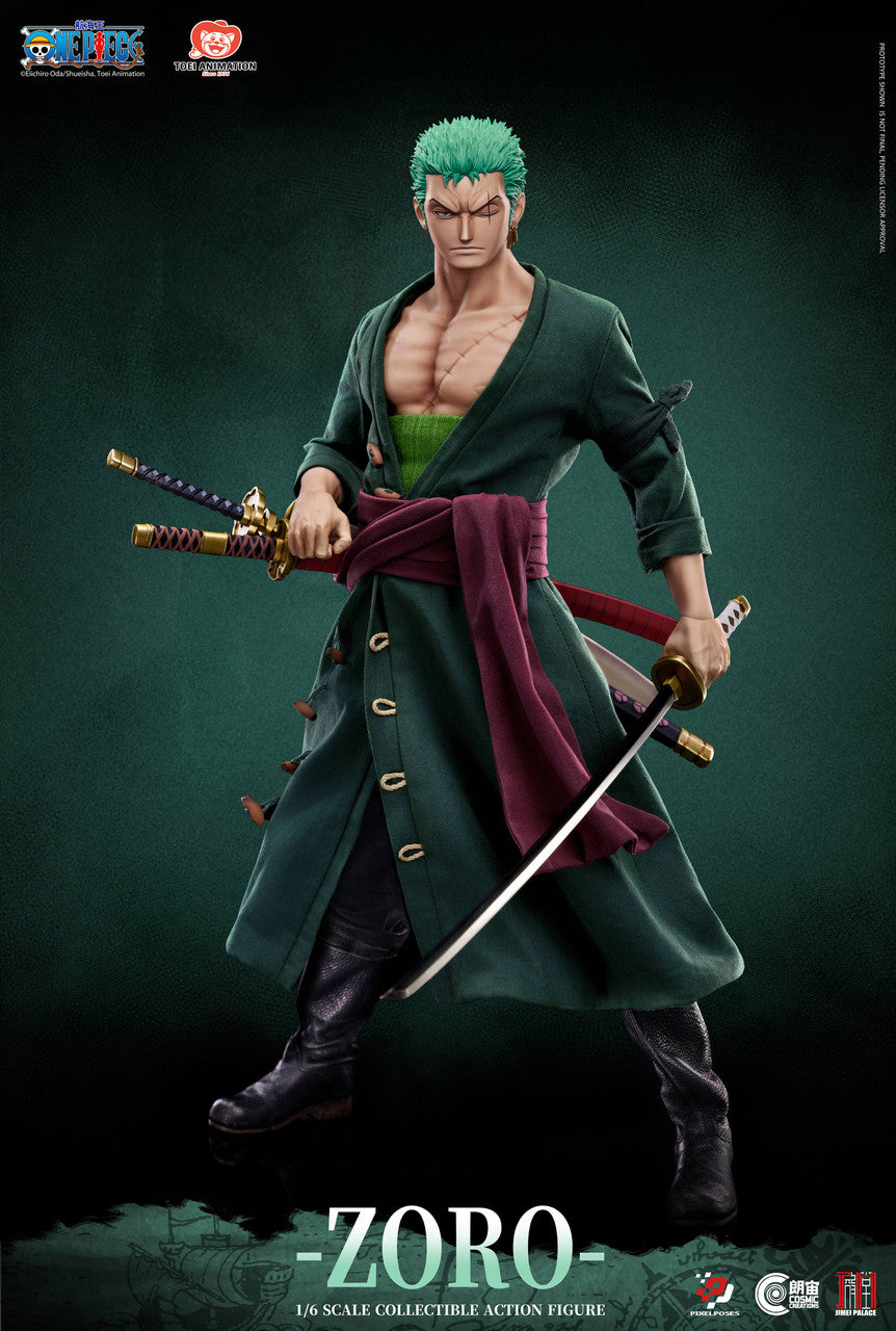 [PRE ORDER] One Piece - Jimei Palace Studio - Roronoa Zoro Action Figure (Price does not include shipping - Please Read Description)