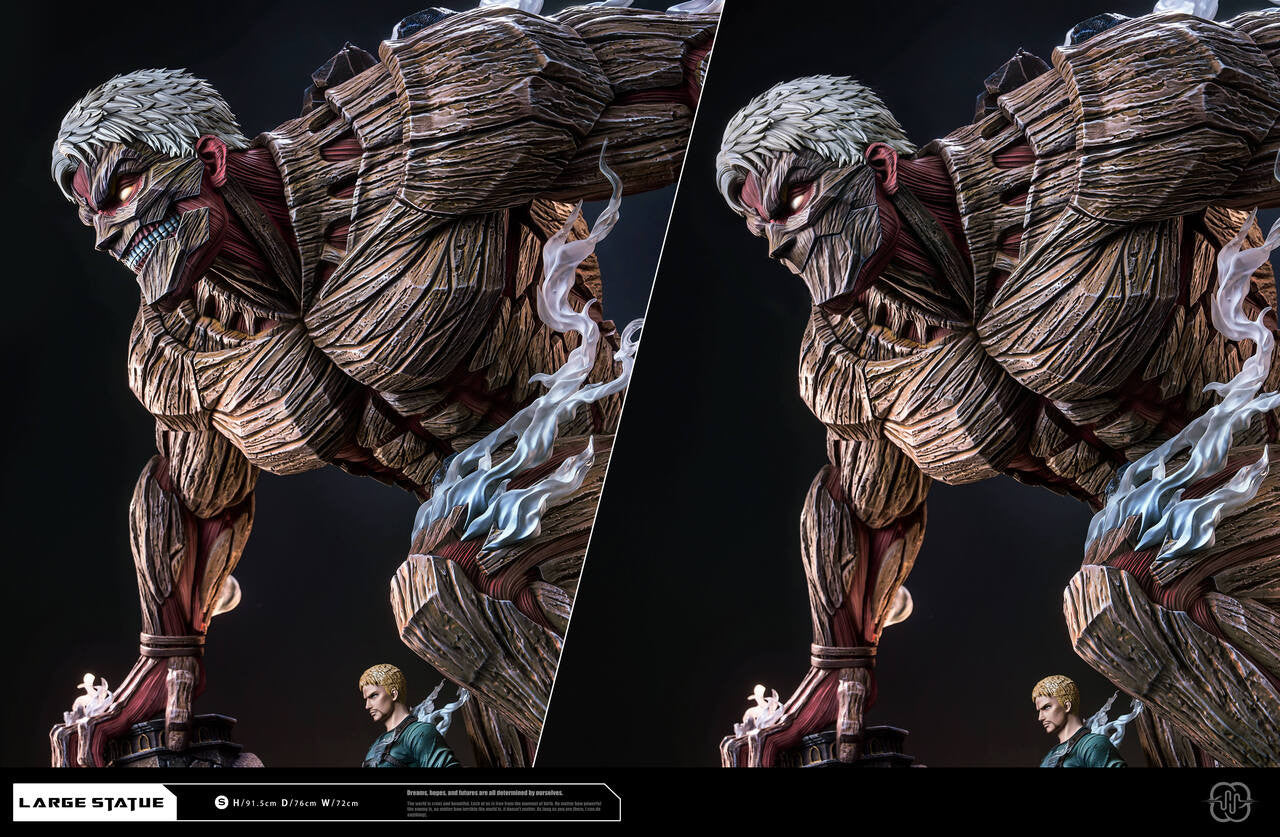 [PRE ORDER] Attack On Titan - Hertz Studio - The Armored Titan & Reiner (Price does not include shipping - Please Read Description)
