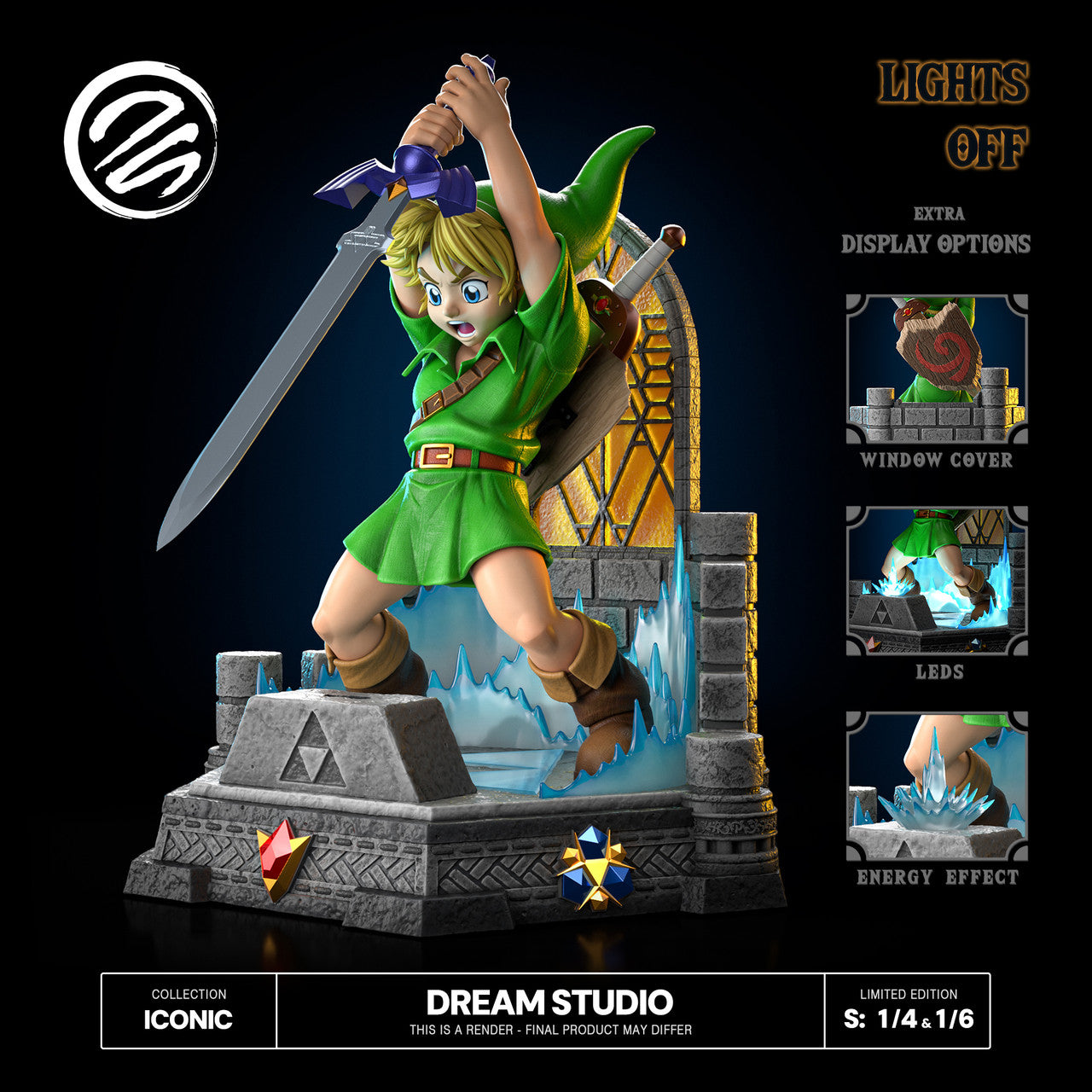 [PRE ORDER] The Legend of Zelda - Dream Studio - Young Link Sword (Price does not include shipping - Please Read Description)