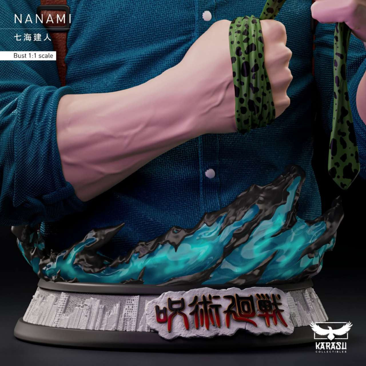 [PRE ORDER] Jujutsu Kaisen - Vlad Karasu Collectibles Studio - Nanami Kento Bust 1/1 and 1/2 (Price does not include shipping - Please Read Description)