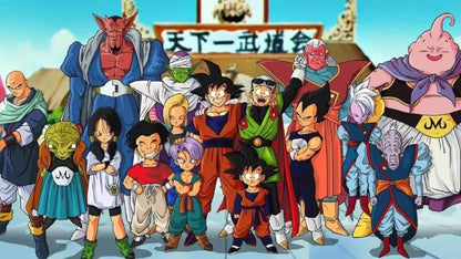 Dragon Ball - Dragon Ball Z Cast Style 2 Mousepad
